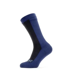 Skarpety Wodoodporne Sealskinz Cold Weather Mid Czarno /Granatowe (11100064) Niska cena