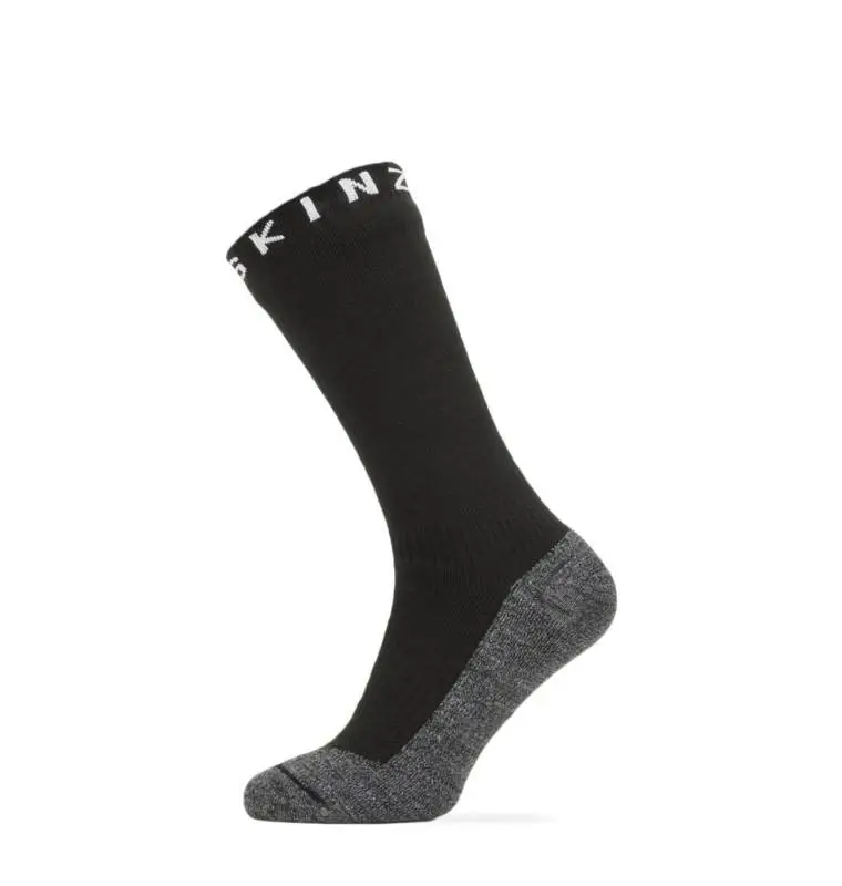 Bezpieczna płatność Skarpety Wodoodporne Sealskinz Soft Touch Mid Czarno /Szare (11100059)
