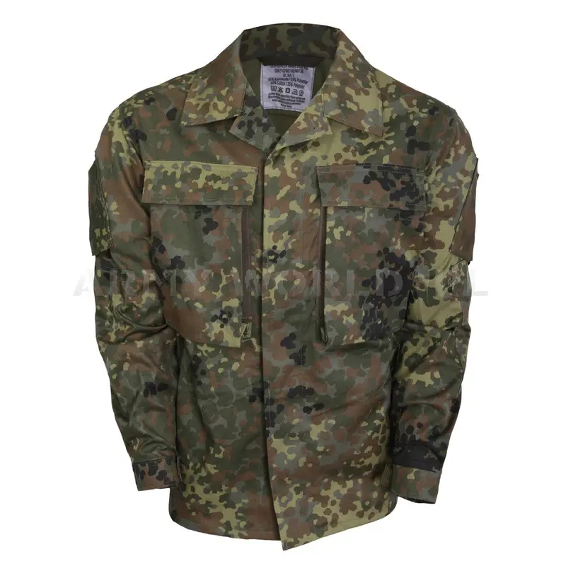Tani Bluza Wojskowa Bundeswehr KSK EINSATZKAMPFBLUSE Leo Köhler Flecktarn (211)