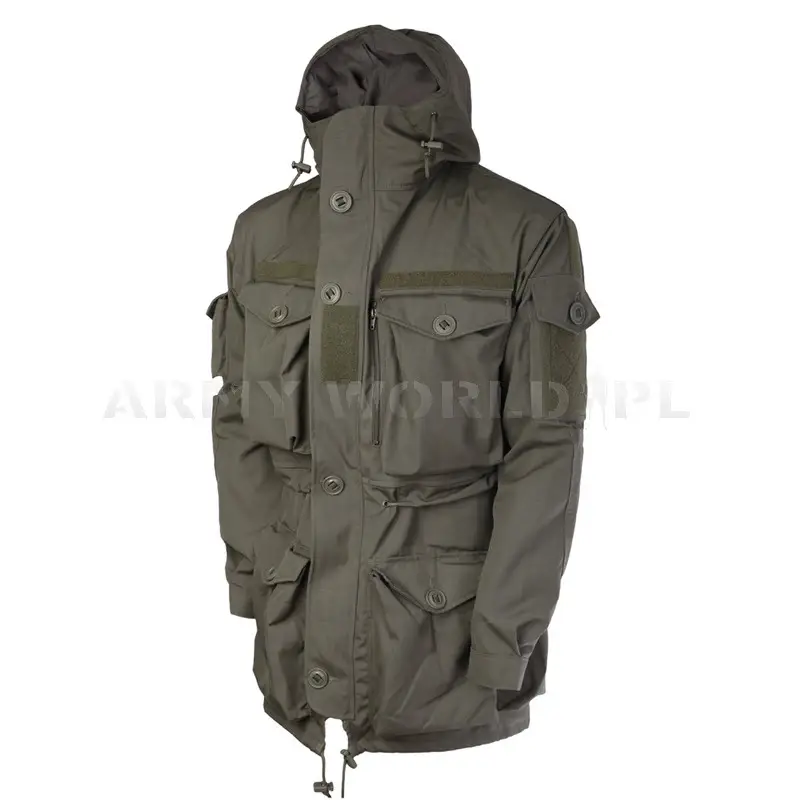 Nowy Kurtka Parka Smock KSK Ripstop Oddziałów Specjalnych Bundeswehr Leo Köhler Olive (203)