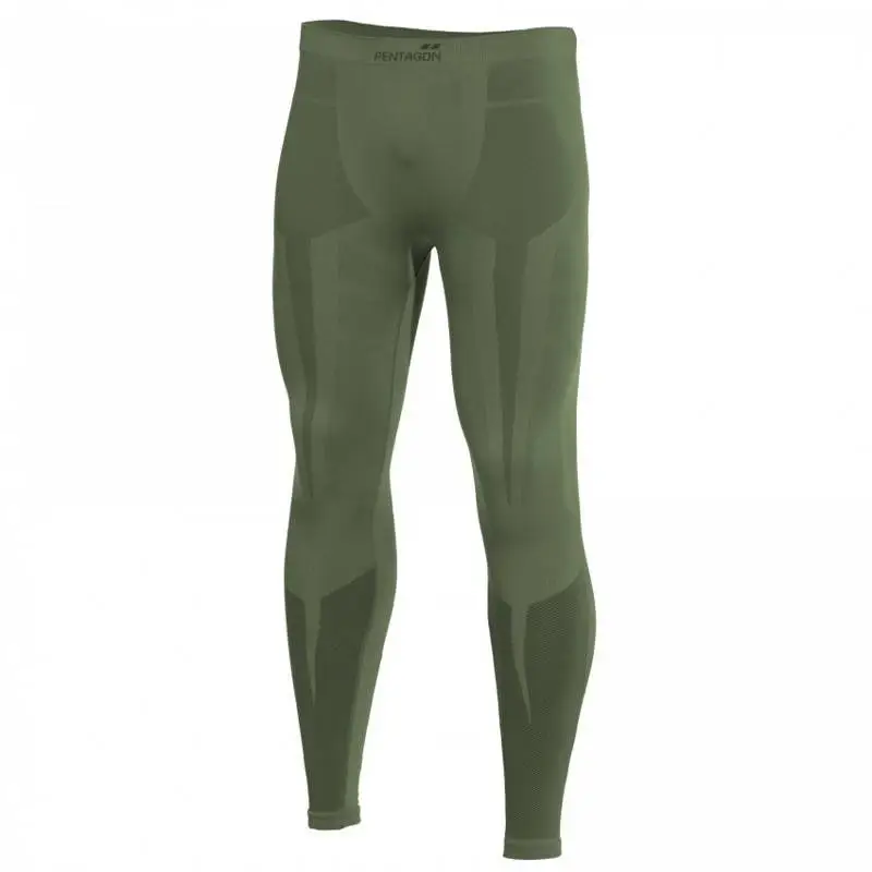 Premium Legginsy Termoaktywne Pentagon Plexis Camo Green (K11008-06)