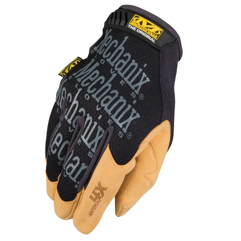 Rękawice Mechanix Wear Original Material 4X Czarne / Coyote (MG4X-75) Zniżka