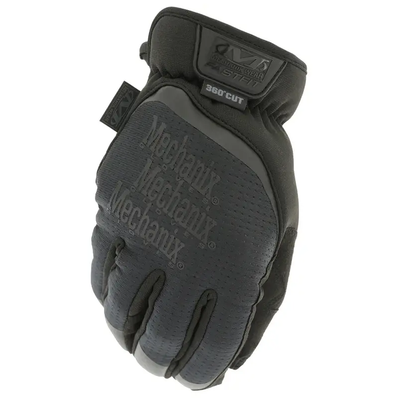Obniżka ceny Rękawice Mechanix Wear Antyprzecięciowe FastFit D4-360 Covert Czarne (FFTAB-X55)