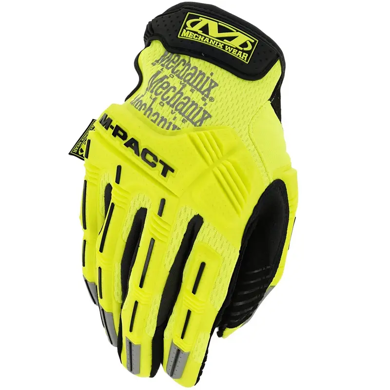 Hit sprzedaży Rękawice Antyprzecięciowe Mechanix Wear Hi-Viz M-Pact Żółto / Czarne (SMP-91)