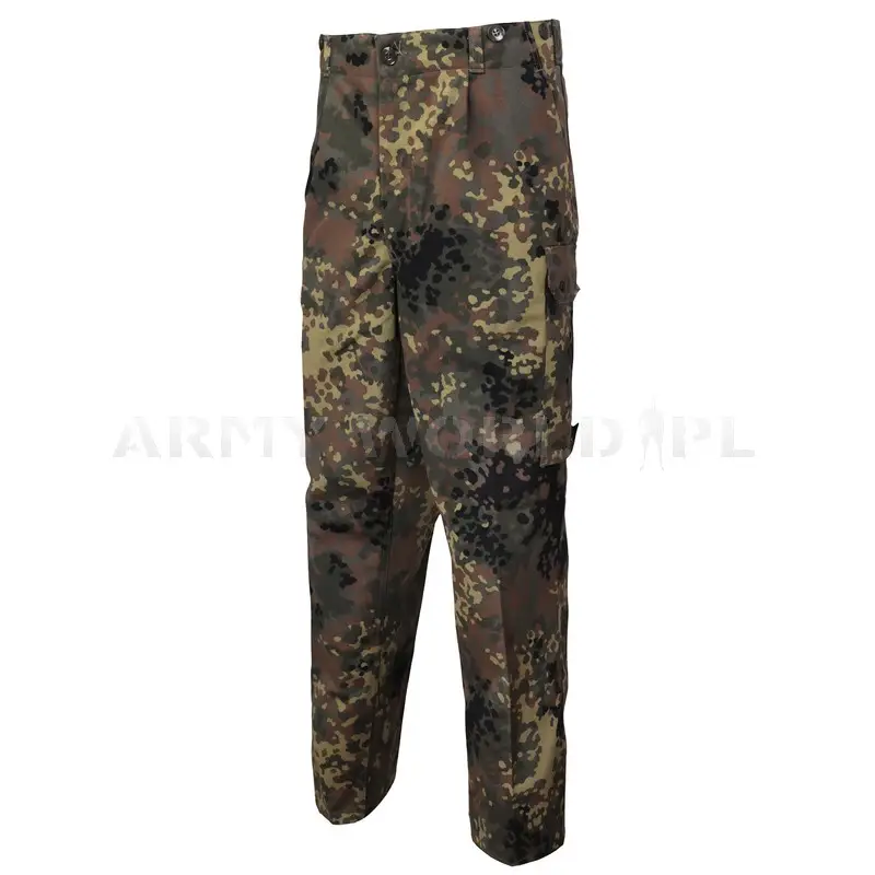 Spodnie Wojskowe Bundeswehr Bojówki Leo Köhler Flecktarn (109) Okazja