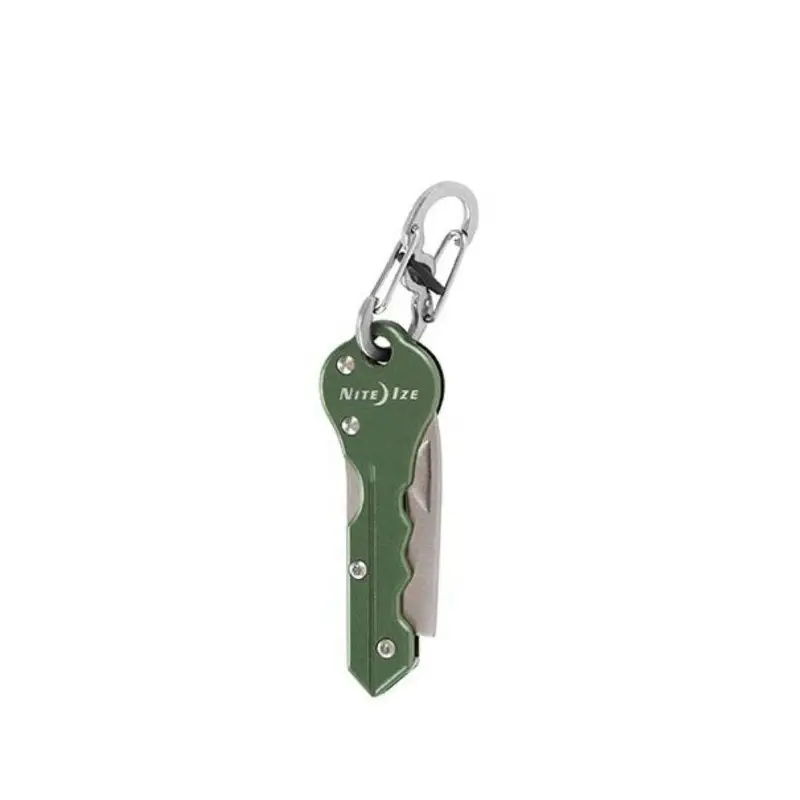 Brelok z Nożem Składanym DoohicKey Key Hook Knife Nite Ize Olive (KMTC-08-R7) Oferta czasowa