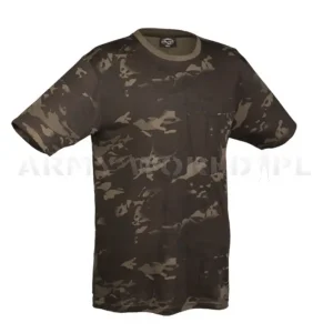 Bestseller T-shirt Bawełniany Mil-tec Multitarn® Black (11012069)