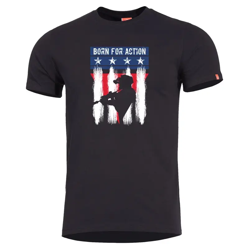 T-shirt Ageron Ranger Pentagon Czarny (K09012-RA) Niska cena