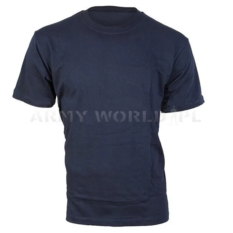 Darmowy zwrot T-shirt 514T/MON Tropikalny Wojskowy Granat Oryginał Nowy