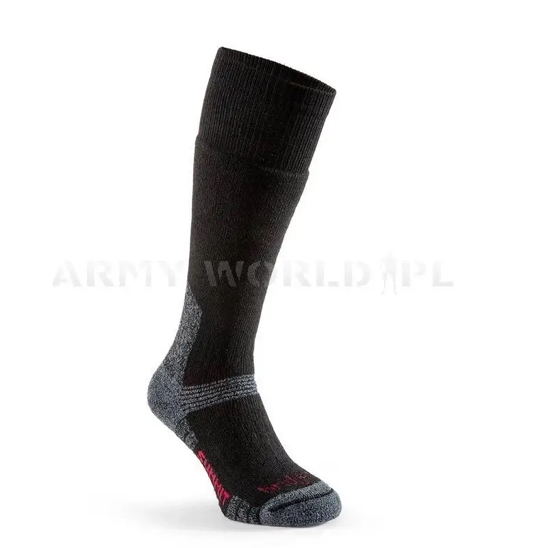 Skarpety Bridgedale Długie WoolFusion Summit Knee Czarne Nowe Nowy