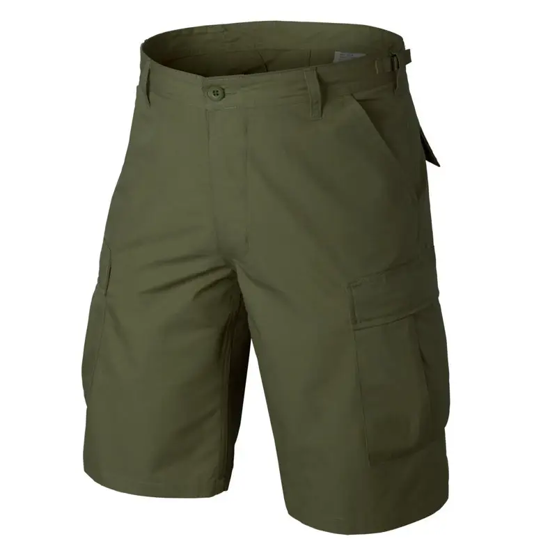 Bermudy BDU PolyCotton Ripstop Helikon-Tex Olive Green (SP-BDK-PR-02) Sprawdź teraz