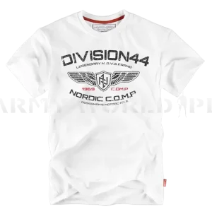 Cena promocyjna T-shirt Division Doberman's Aggressive Biały (TS122)