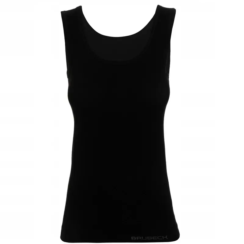Szybka dostawa Bezrękawnik Damski Comfort Cotton Brubeck Czarny (TA00510A)