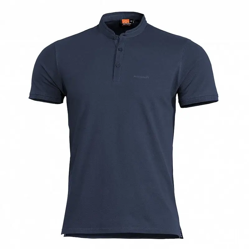 Zamów teraz T-shirt Levantes Henley Pentagon Navy Blue (K09025)