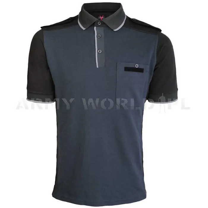 Koszulka Polo Sport Wool Szaro / Niebieska Oryginał Demobil DB Tylko dziś
