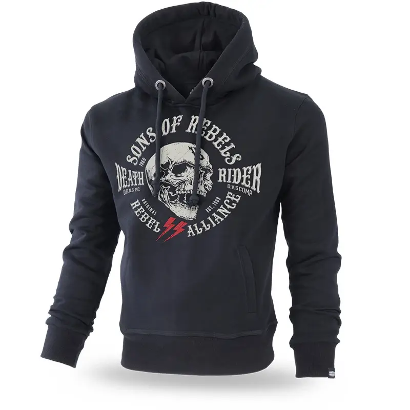 Hit cenowy Bluza Kangurka Sons Of Rebels II Doberman's Aggressive Czarna (BK207)