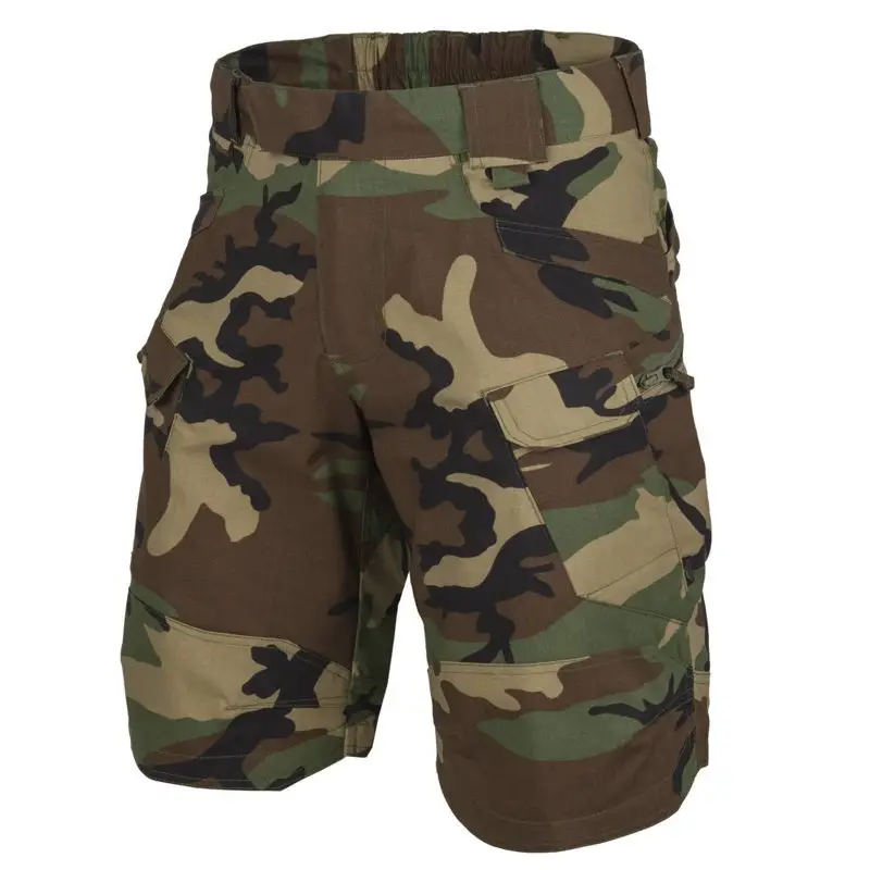 Bermudy / Krótkie Spodnie Urban Tactical Shorts UTS Helikon-Tex- Woodland Ripstop 11'' (SP-UTK-PR-03) Do wyczerpania zapasów