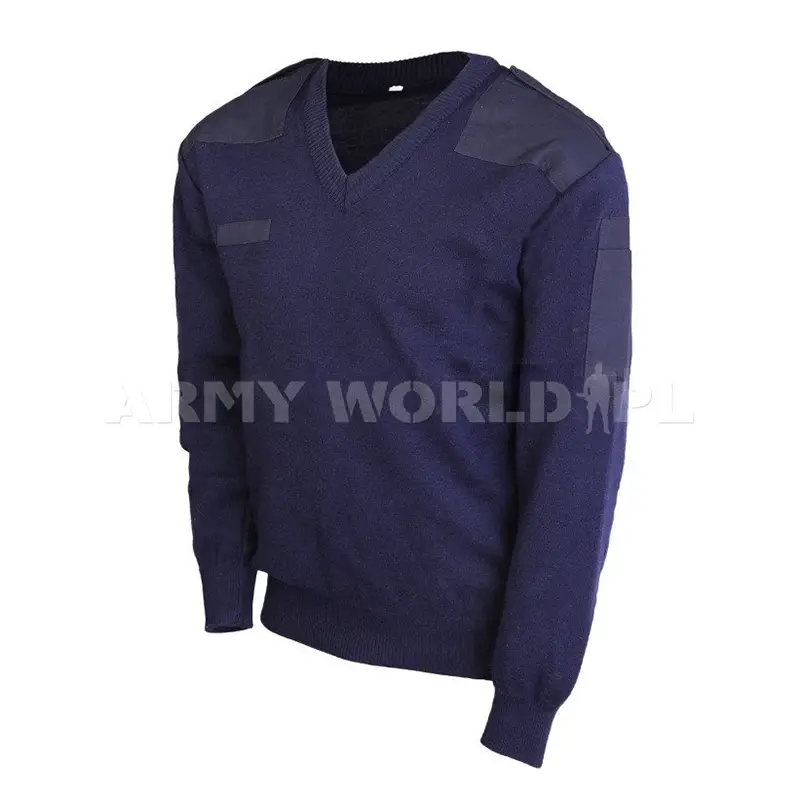 Sweter Holenderski KPU Granatowy Oryginał Demobil DB Oferta czasowa