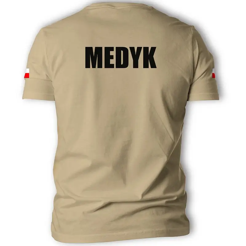 Hit cenowy T-Shirt Medyk TigerWood Pustynny Beż