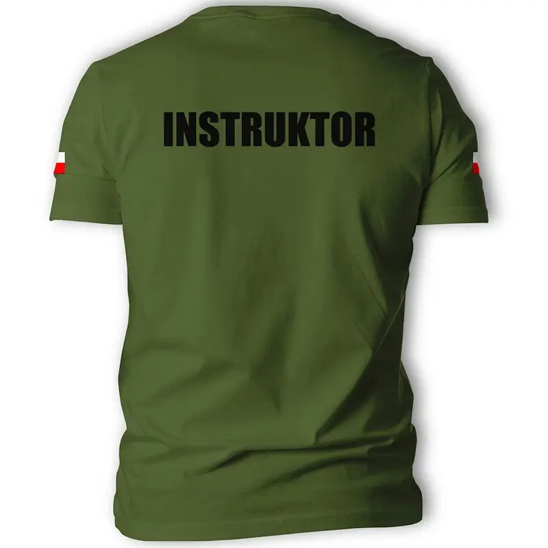 Promocja T-Shirt Instruktor TigerWood Olive