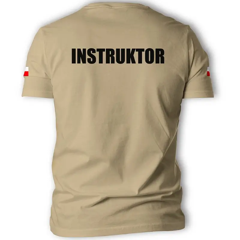Kup online T-Shirt Instruktor TigerWood Pustynny Beż