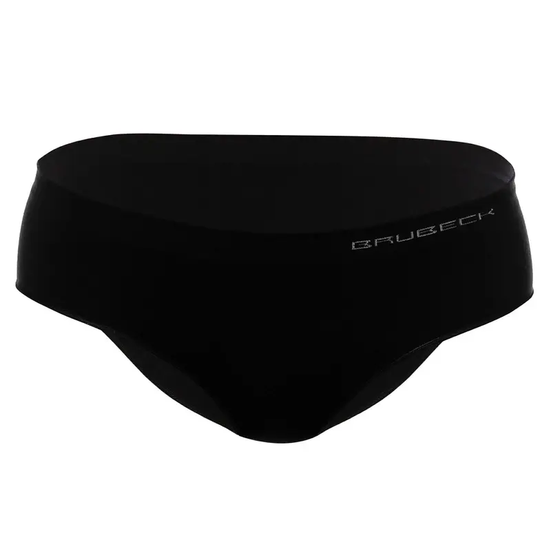 Wysoka jakość Majtki Damskie Hipster Comfort Cotton Brubeck Czarne (HI00043A/HI0004W)