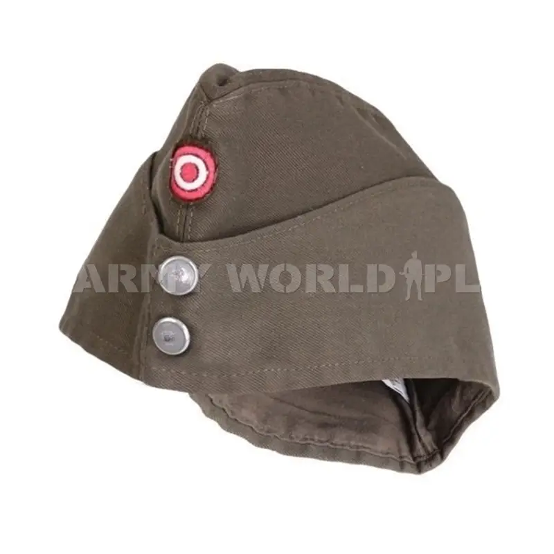 Furażerka Wojskowa Austriacka Olive Oryginał Demobil BDB Oferta czasowa