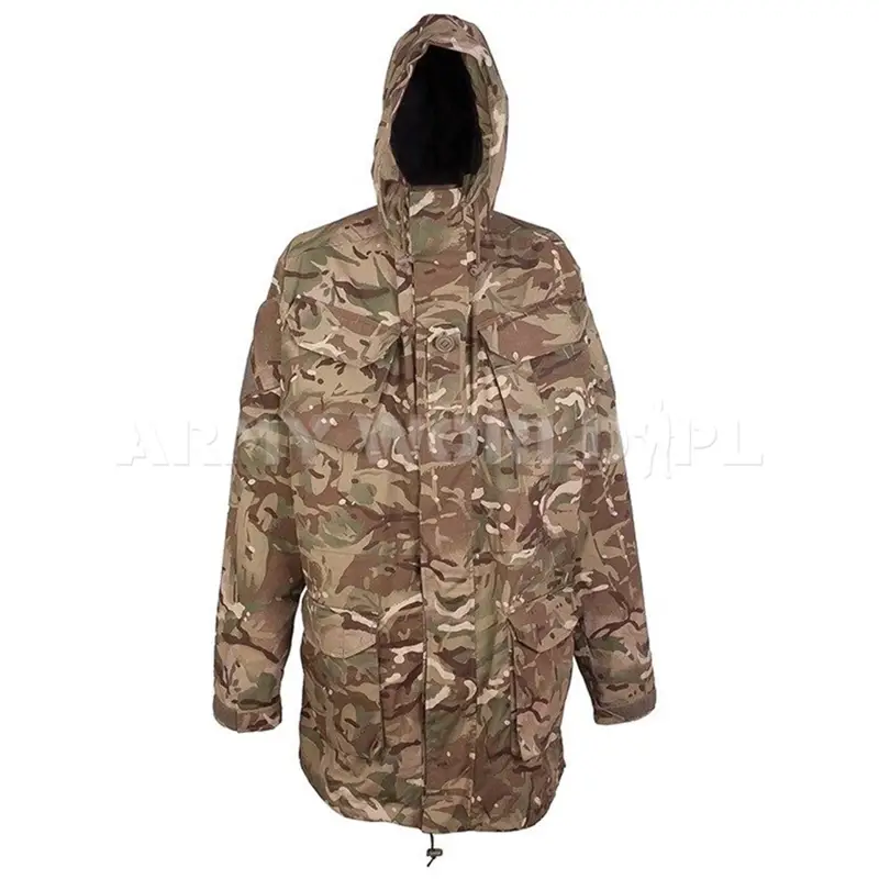 Hit sprzedaży Kurtka Parka Wojskowa Brytyjska SMOCK PCS WindproofMTP Oryginał Demobil DB