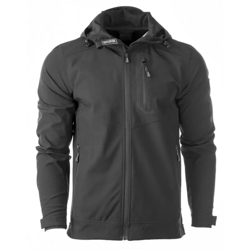 Zniżka Kurtka MOOSE SoftShell Magnum Czarna