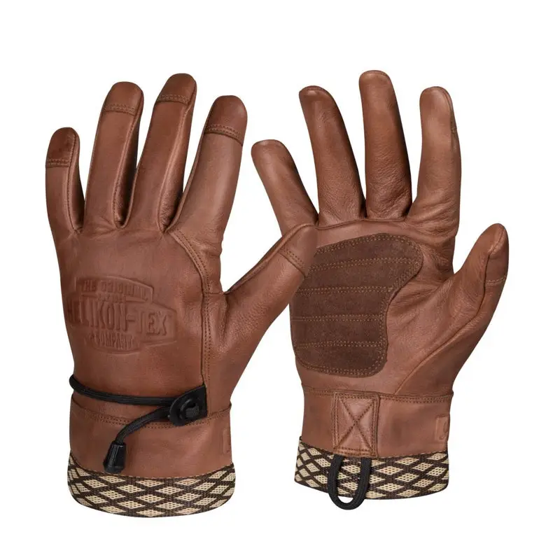 Ostatnia szansa Rękawice Skórzane Woodcrafter Helikon-Tex U.S. Brown (RK-WCT-LE-30)