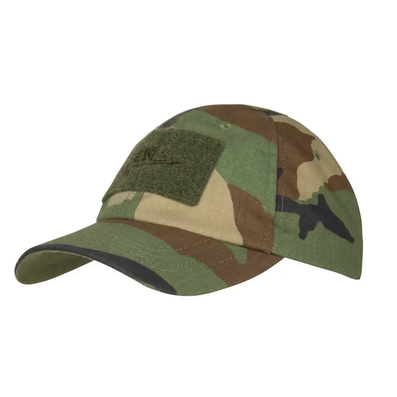 Super okazja Czapka Baseball Ripstop Helikon-Tex Woodland (CZ-BBC-PR-03)