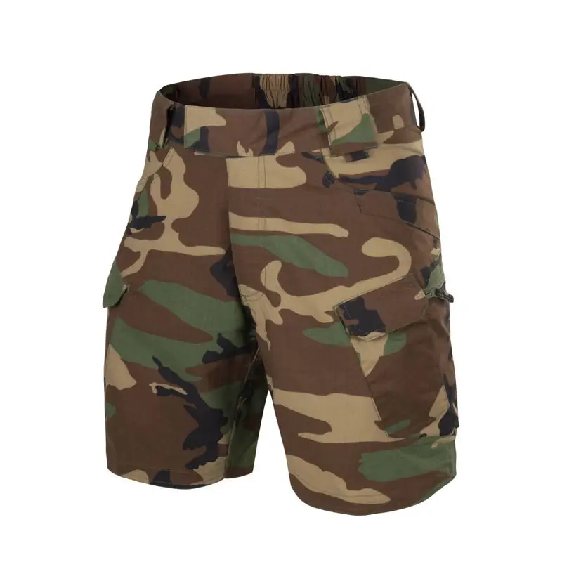 Premium Bermudy / Krótkie Spodnie Urban Tactical Shorts UTS Helikon-Tex Woodland Ripstop 8.5" (SP-UTS-PR-03)