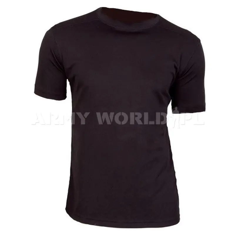 T-shirt Brytyjski Termoaktywny Combat Anti-static Czarny Oryginał Nowy Ograniczona ilość