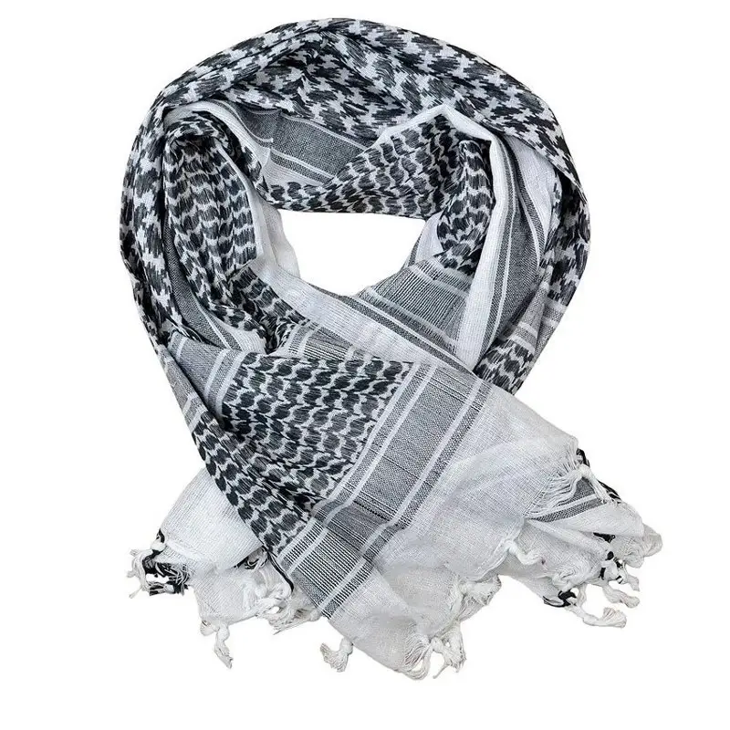 Arafatka / Chusta PLO Texar Biało / Czarna (04-PLO-HE) Oferta czasowa
