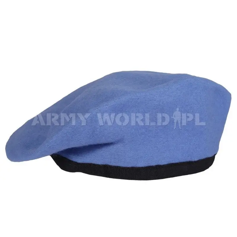 Beret Wojskowy Hills Niebieski Oryginał Nowy II Gatunek Szybka wysyłka