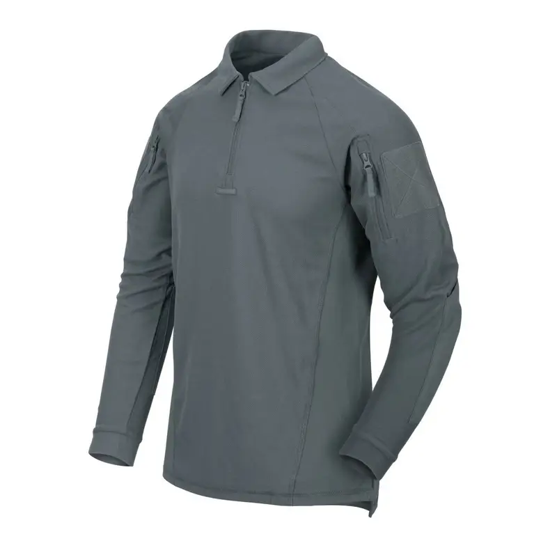 Super okazja Polo Range Z Długim Rękawem Helikon-Tex Shadow Grey (PD-RNG-TC-35)
