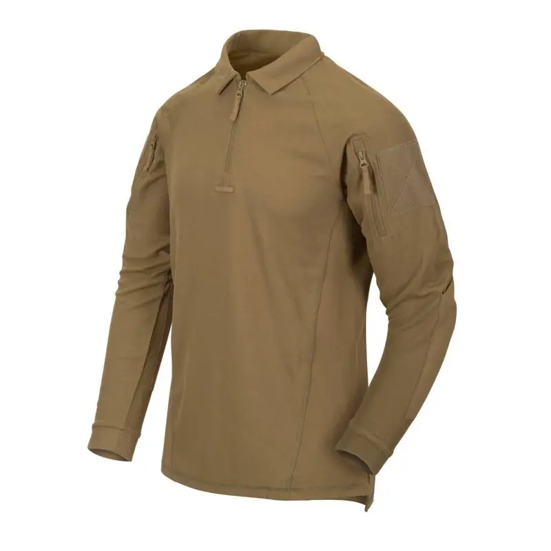 Polo Range Z Długim Rękawem Helikon-Tex Coyote (PD-RNG-TC-11) Promocja
