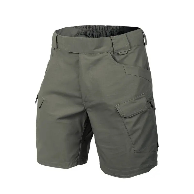 Wyprzedaż Bermudy / Krótkie Spodnie Urban Tactical Shorts UTS Helikon-Tex Taiga Green Ripstop 8.5" (SP-UTS-PR-09)