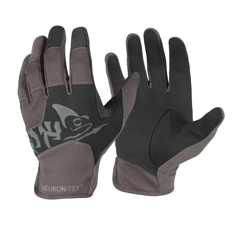 Bezpieczna płatność Rękawice All Round Fit Tactical Light Helikon-Tex Czarne / Shadow Grey (RK-AFL-PO-0135A)