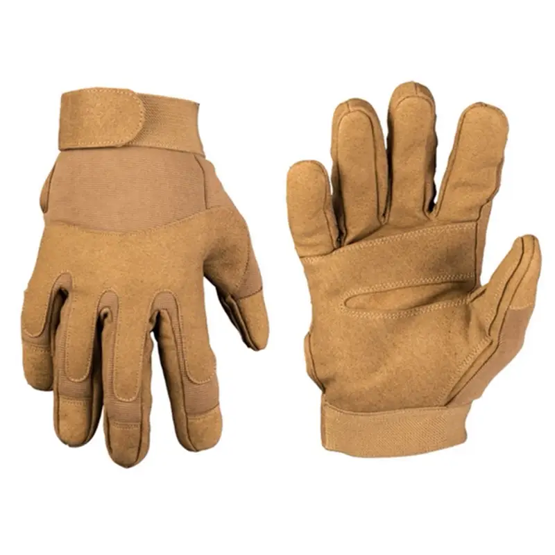 Najlepsza cena Rękawice Taktyczne ARMY GLOVES Paintball ASG Mil-tec Dark Coyote (12521019)