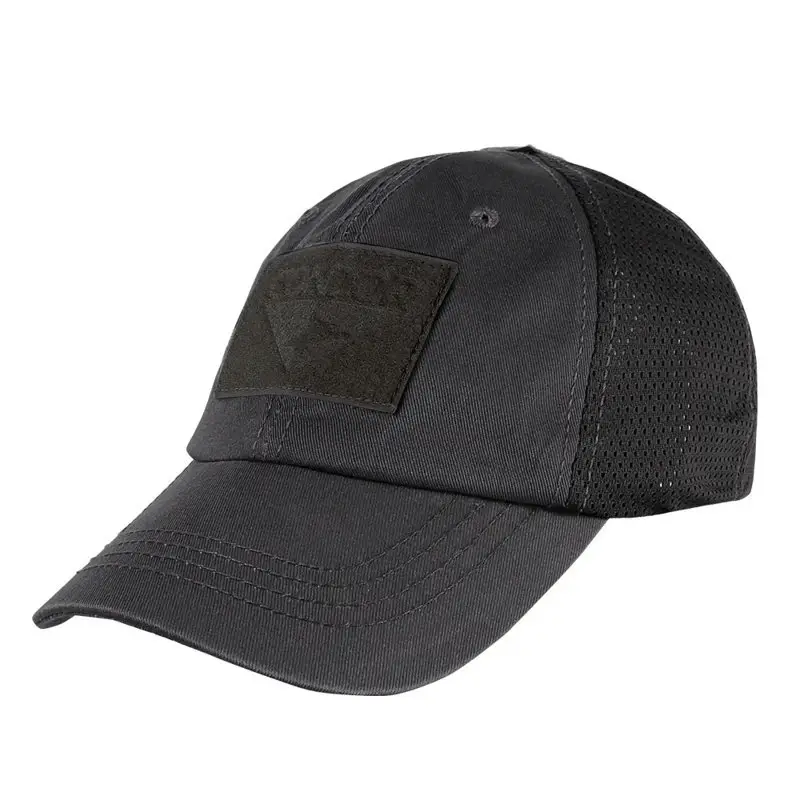 Cena promocyjna Czapka Z Daszkiem / Baseball MESH Condor Czarna (TCM-002)