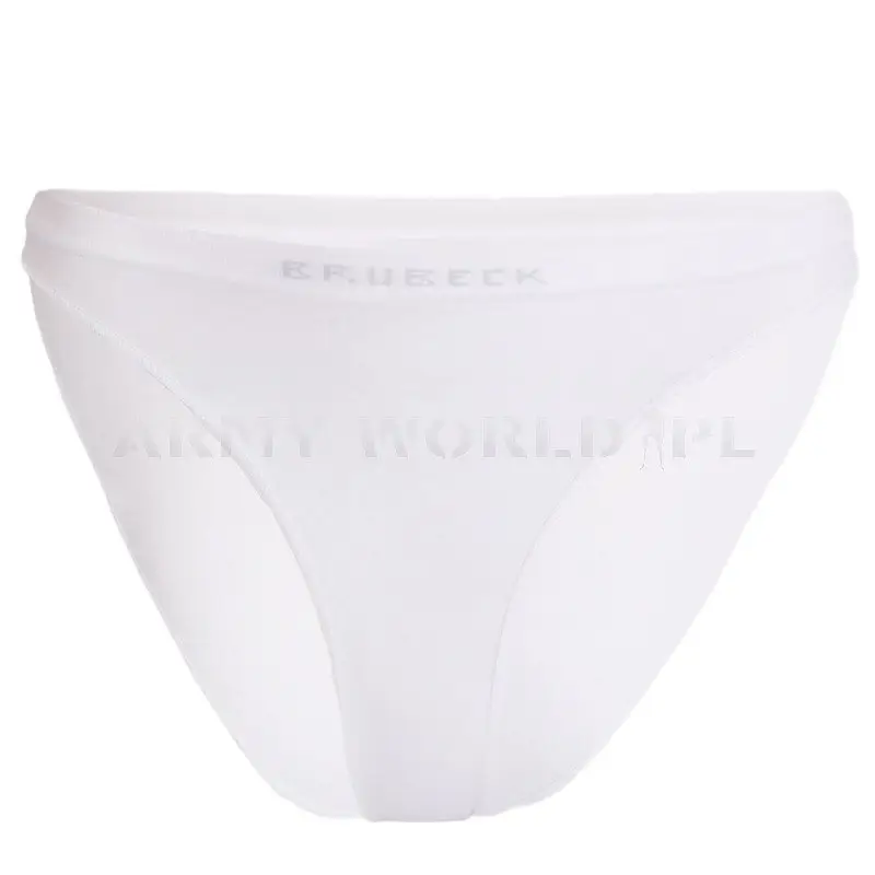 Obniżka ceny Majtki Damskie Bikini Brubeck Białe (BI0043)