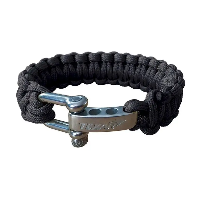 Bransoleta Paracord Texar Czarna (56-PARL-AC) Wybór klientów