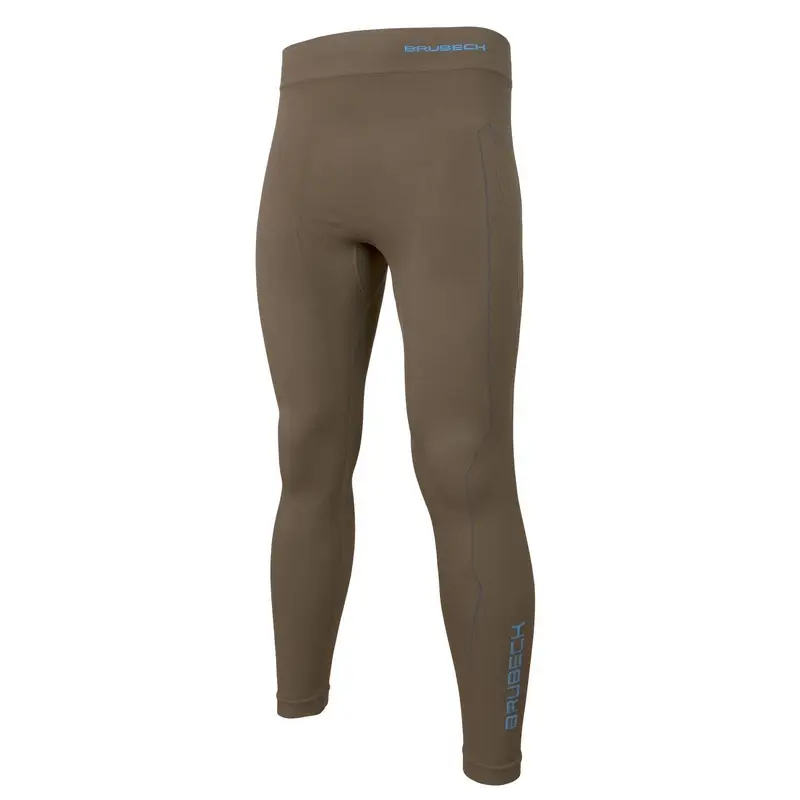 Spodnie Męskie Thermo Nilit Heat Brubeck Khaki (LE11840) Tylko dziś