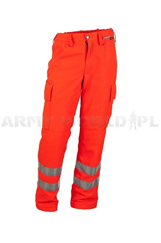 Ostatnie sztuki Spodnie Medyczne Damskie Z Odblaskami M3 Gore-tex Pomarańczowe Oryginał Demobil BDB