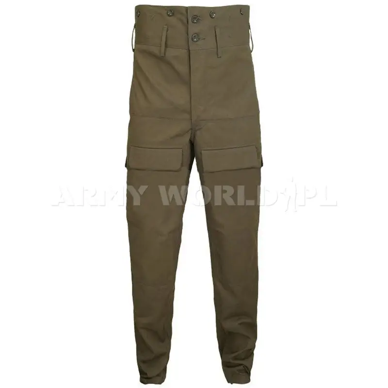 Spodnie Wojskowe Czeskie Model M85 Olive Oryginał Nowe Do wyczerpania zapasów