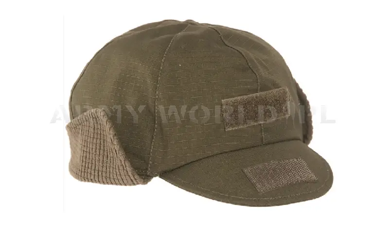 Nowy Czapka Uszatka ZimowaZ Polarem Generacja II Mil-tec Olive (12102001)
