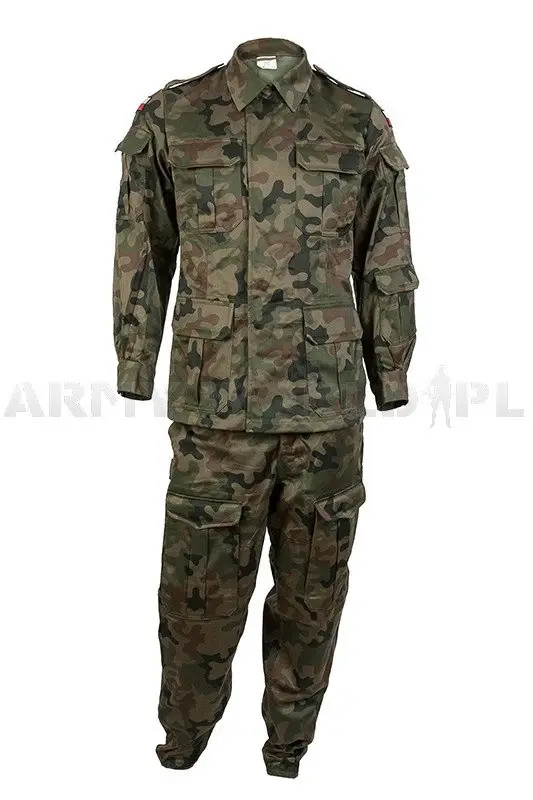 Zamów teraz Mundur Wojskowy Polski Wz.93 127A/MON Komplet Bluza + Spodnie Oryginał Nowy
