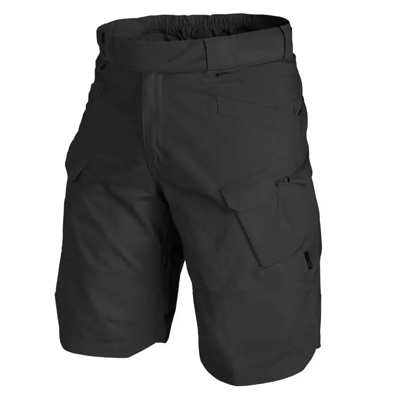 Bermudy / Krótkie Spodnie Urban Tactical Shorts UTS Helikon-Tex Czarne Ripstop 11'' (SP-UTK-PR-01) Tylko dziś