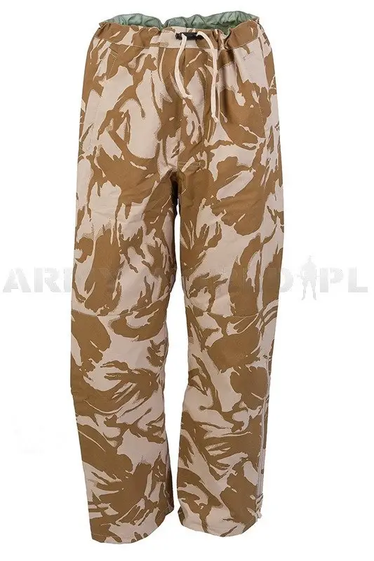 Taniej Spodnie Wodoodporne Brytyjskie Gore-Tex DPM Desert Oryginał Nowe